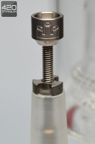 Silika - Adjustable - 14mm Dome Titanium Nail