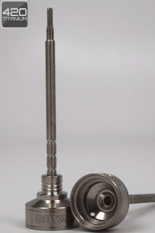 BOSS Titanium - XL Carb Cap w/ Dabber