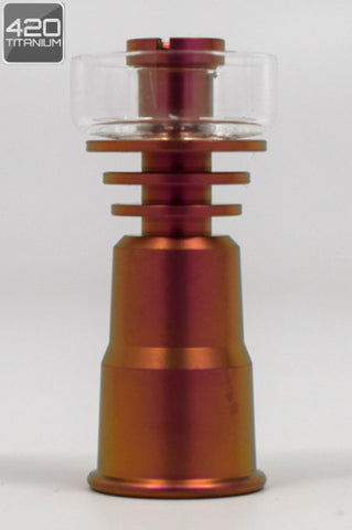 Anodized Titanium Domeless Nail