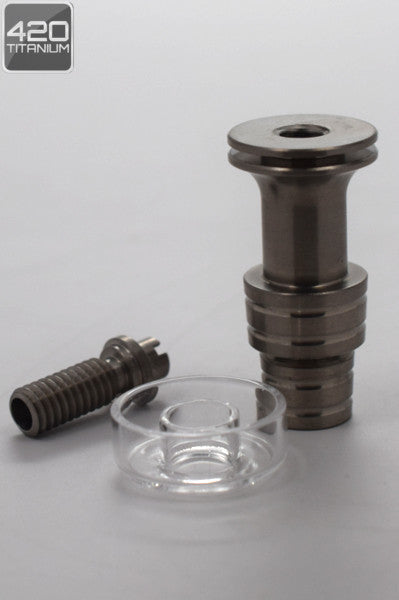 Titanium Nail with Quartz Dish New-Vape