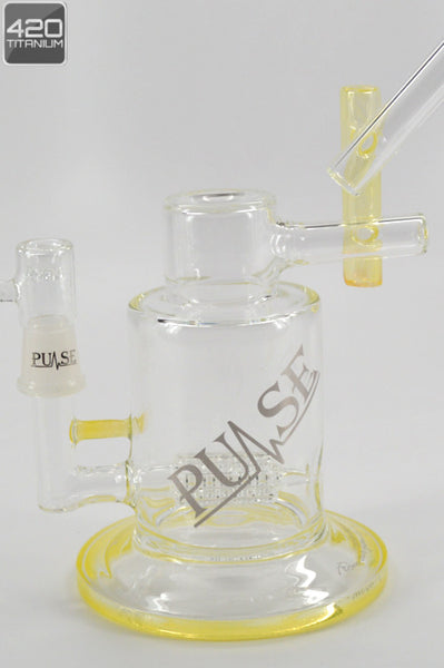 Pulse Glass - Barrel Stemline w/ Bent Neck