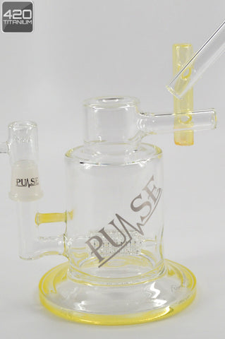 Pulse Glass - Barrel Stemline w/ Bent Neck