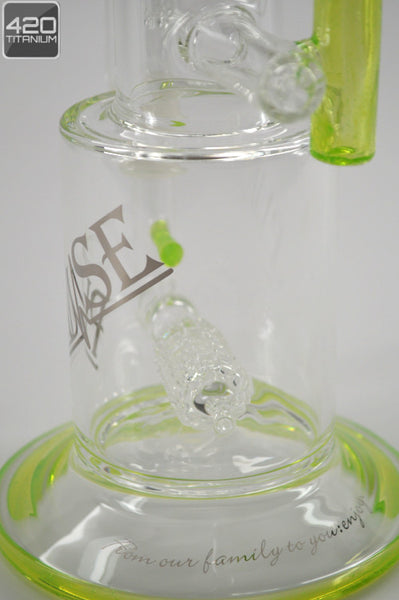 Pulse Glass - Barrel Stemline w/ Bent Neck