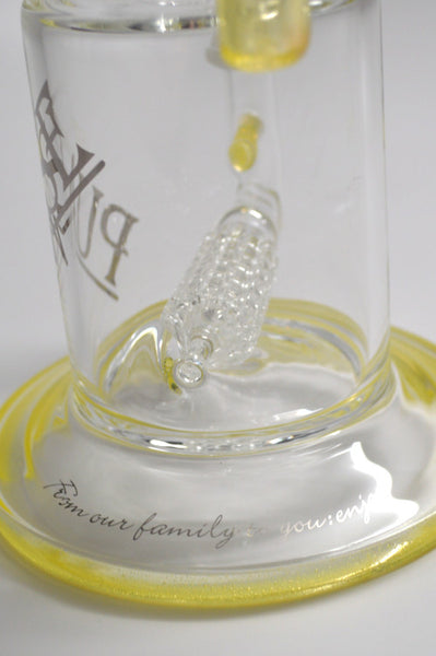 Pulse Glass - Barrel Stemline w/ Bent Neck