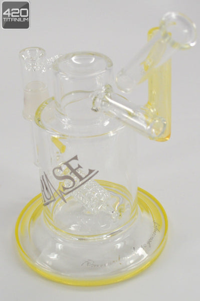 Pulse Glass - Barrel Stemline w/ Bent Neck