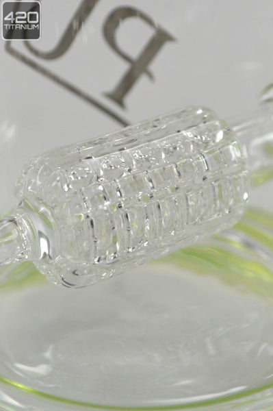 Pulse Glass - Barrel Stemline w/ Bent Neck