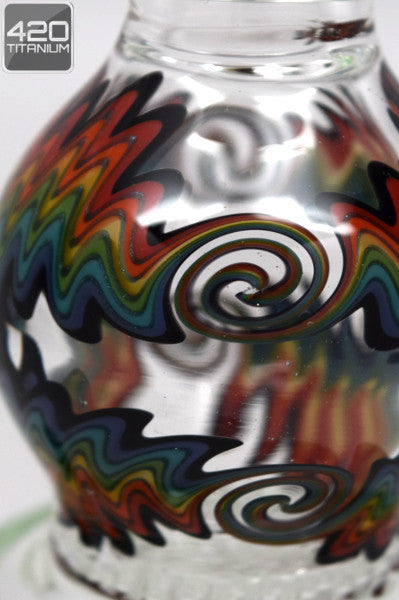 Pulse Glass - Double Barrel Stemline to Disc w/ Wig Wag V.2