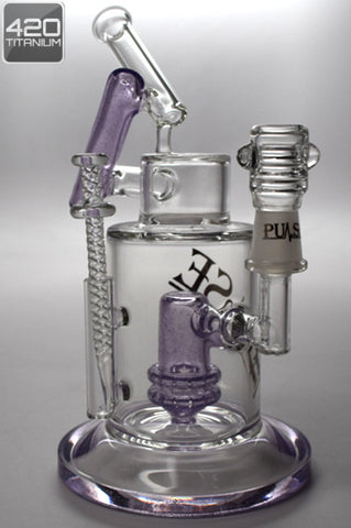 Pulse Glass - Double Showerhead Vapor Rig