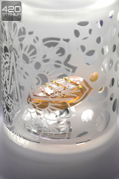 Gridded Tongue Perc Pulse Glass for Sale Online