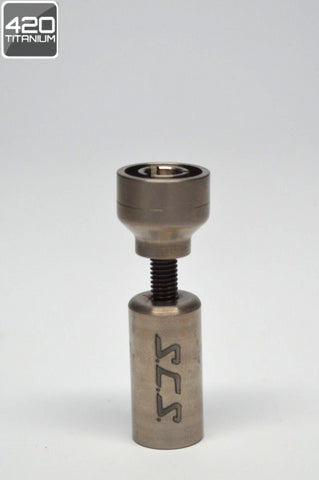 Santa Cruz Shredder - Omni Mini 10mm Domeless Titanium Nail