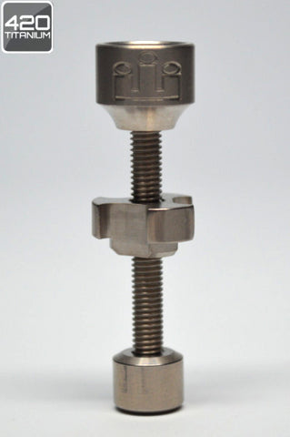 Silika - Adjustable - 18mm Dome Titanium Nail