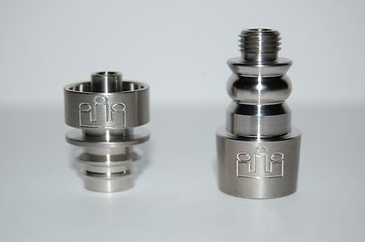 Silika - 18mm Male Domeless Titanium Nail