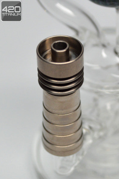Ti Power - DL710 10mm/14mm Female Domeless Titanium Nail