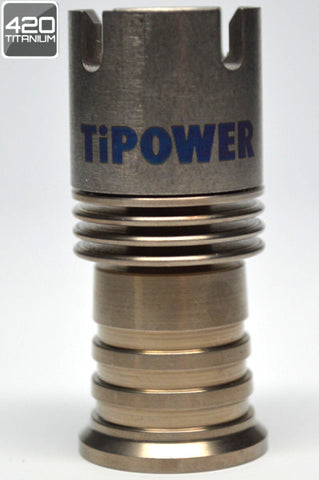 Ti Power - DXL710 - 14/18mm Female Domeless Titanium Nail