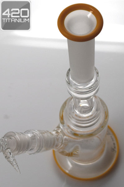 Pulse Glass - Mini Straight Shooter - Sandblasted